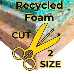 100% Recycled Foam Cut-to-Size 100% Recycled Foam Cut-to-Size
